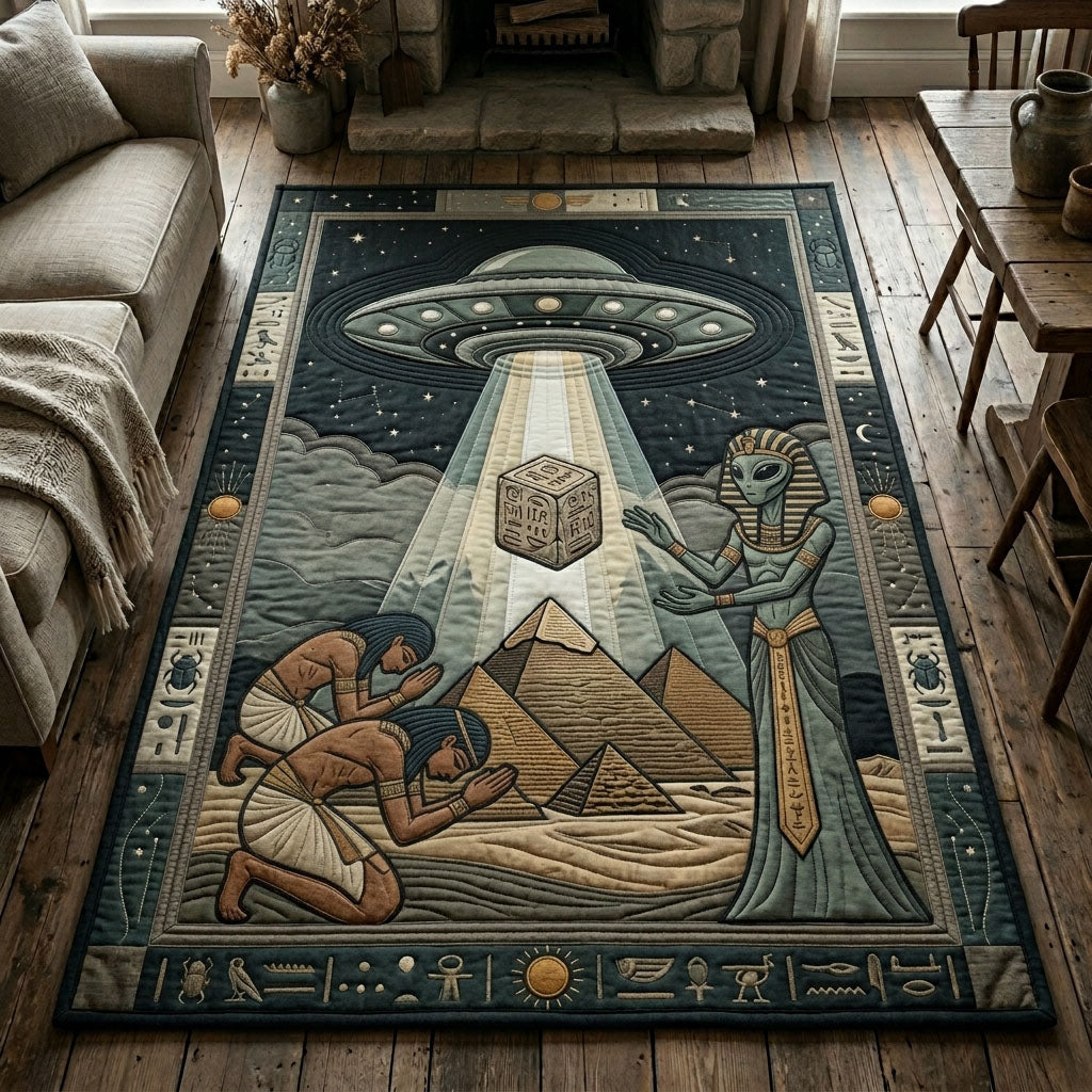 Design 894 area rug in a living room