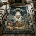 Design 894 area rug in a living room