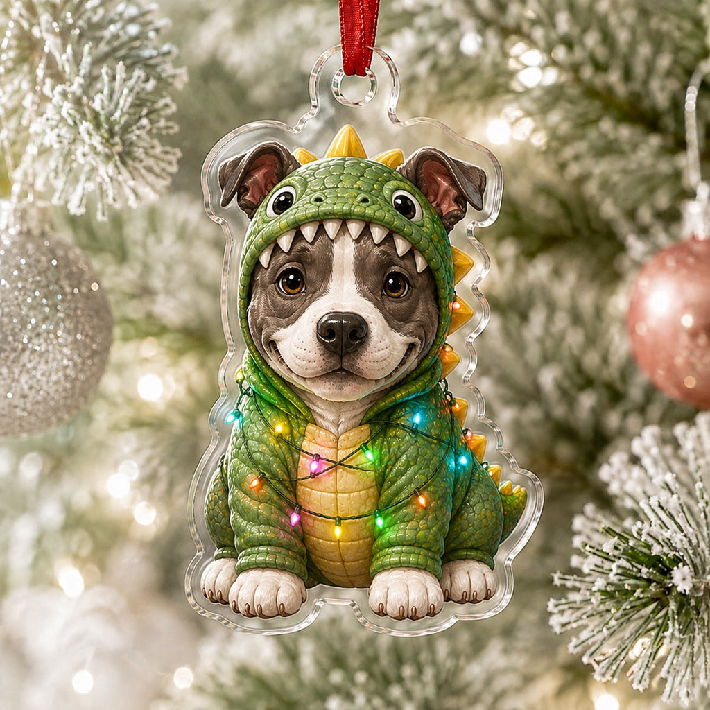 Golden Bumblebee Art Christmas Ornament