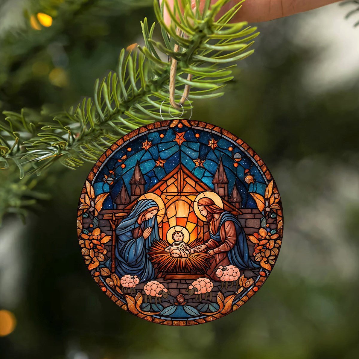 Divine Grace Christmas Ornament
