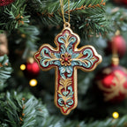 Floral Flight Christmas Ornament