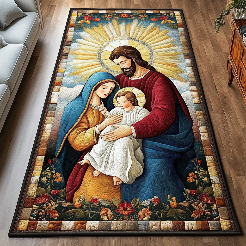 Divine Family Runner Rug - Nature Design | Serene Runner Rug