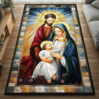 Divine Family Runner Rug - Nature Design | Serene Runner Rug