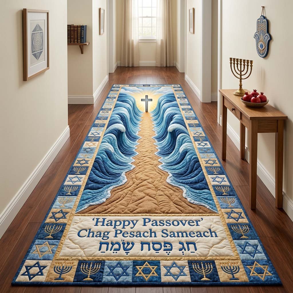 Divine Passage Runner Rug - Nature Design | Serene Runner Rug