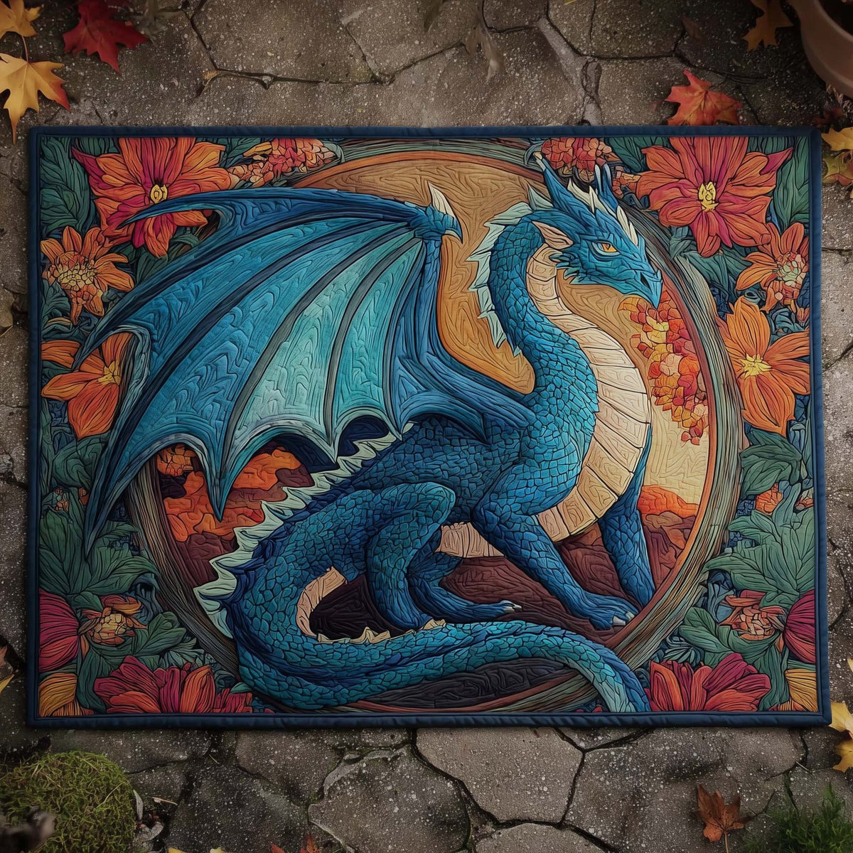 Dragon Doormat - Cute Animal Design | Printed Welcome Doormat