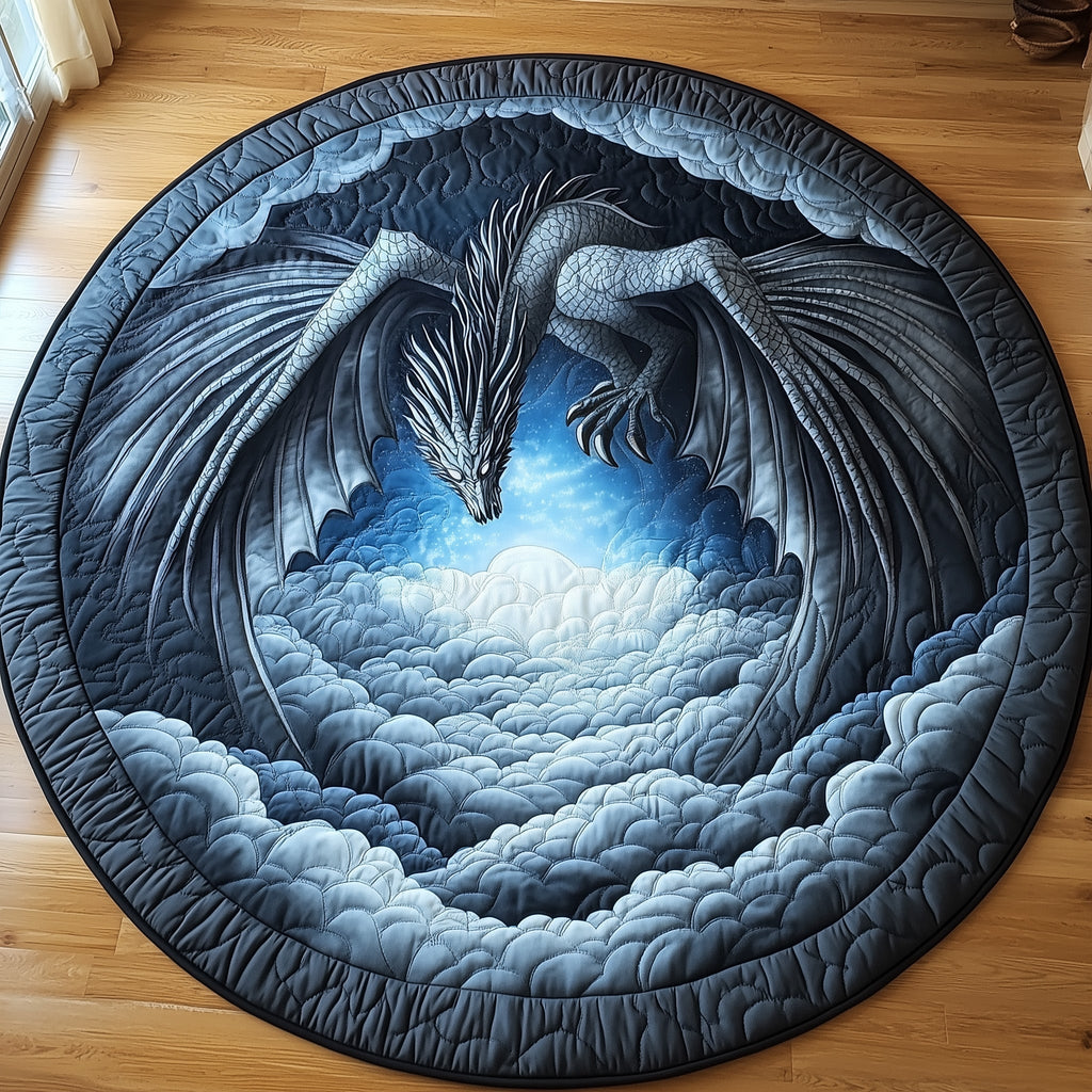 Dragon Round Mat Rug GFTOMA4737