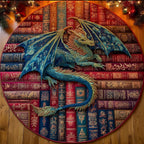 Dragon Round Mat Rug - Nature Design | Serene Home Decor