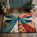 Dragonfly Glow Doormat - Cute Animal Design | Printed Welcome Doormat