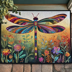 Dragonfly Light Doormat - Cute Animal Design | Printed Welcome Doormat