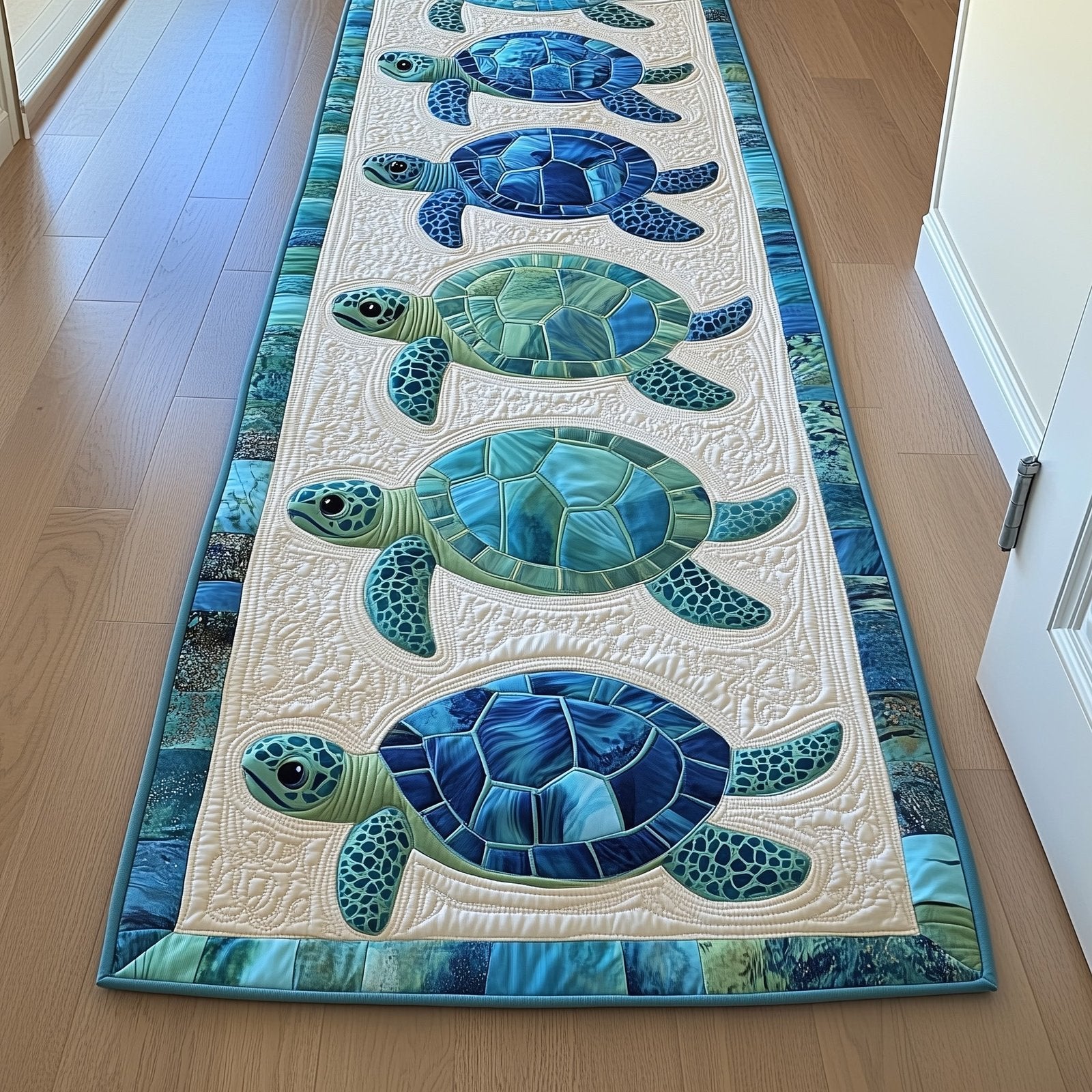 Drifting Dreamer Runner Rug - Nature Design | Serene Runner Rug