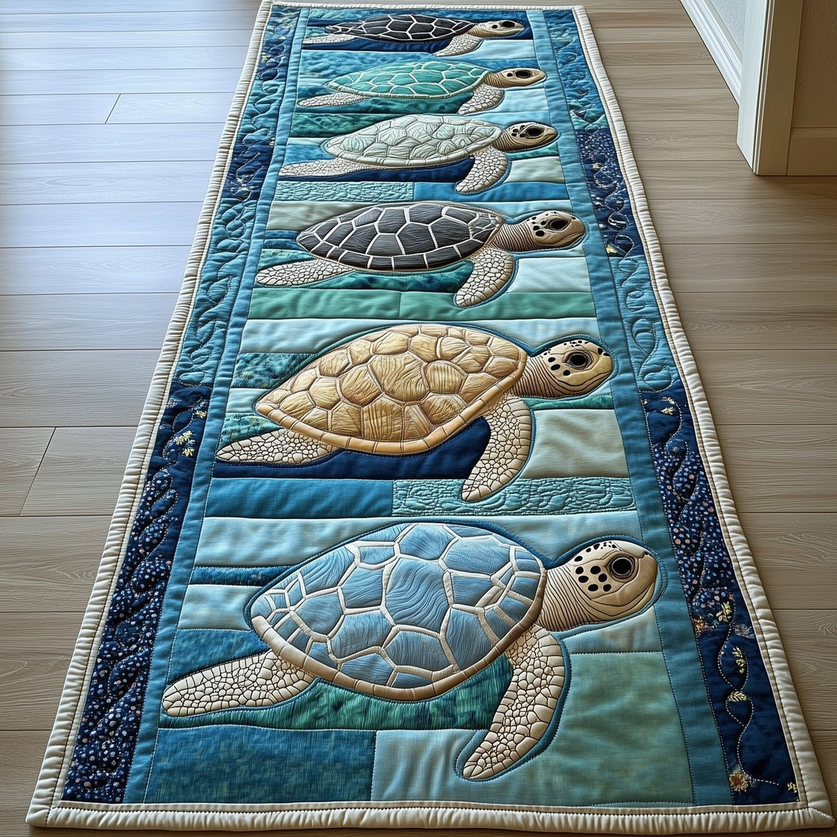 Drifting Dreamer Runner Rug - Nature Design | Serene Runner Rug