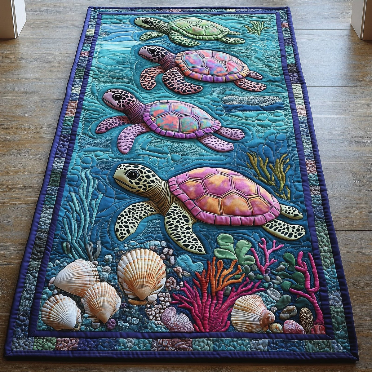 Drifting Dreamer Runner Rug - Nature Design | Serene Runner Rug