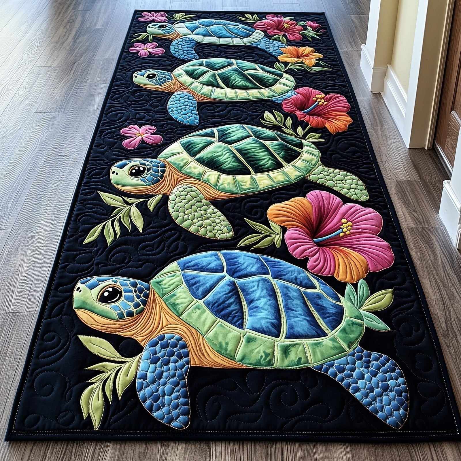 Drifting Dreamer Runner Rug - Nature Design | Serene Runner Rug