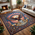 Eagle Dominion area rug in a living room