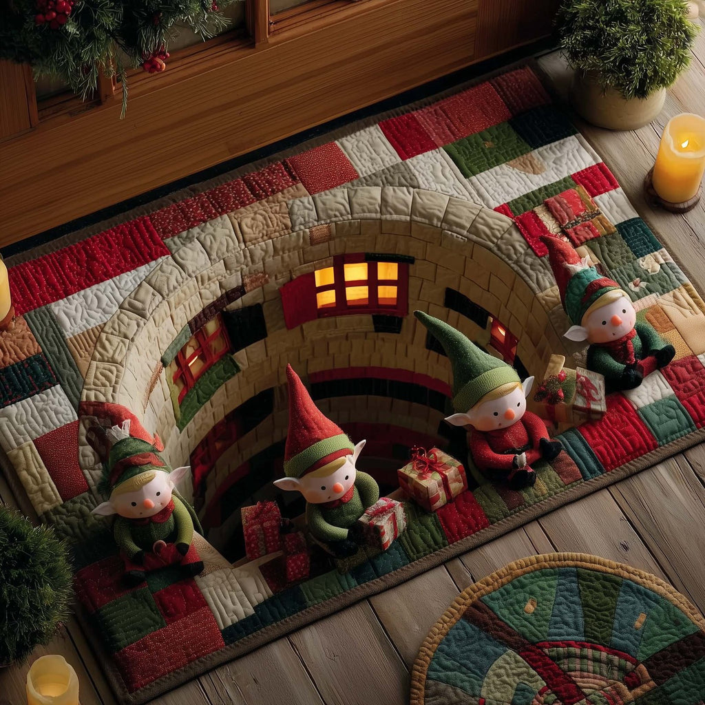 Elf Workshop Doormat - Nature Design | Printed Welcome Doormat