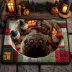 Elf Workshop Portal Doormat - Nature Design | Printed Welcome Doormat