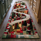 Elf Workshop Runner Rug - Nature Design | Serene Runner Rug