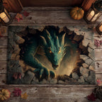 Emberclaw Guardian Doormat - Nature Design | Printed Welcome Doormat
