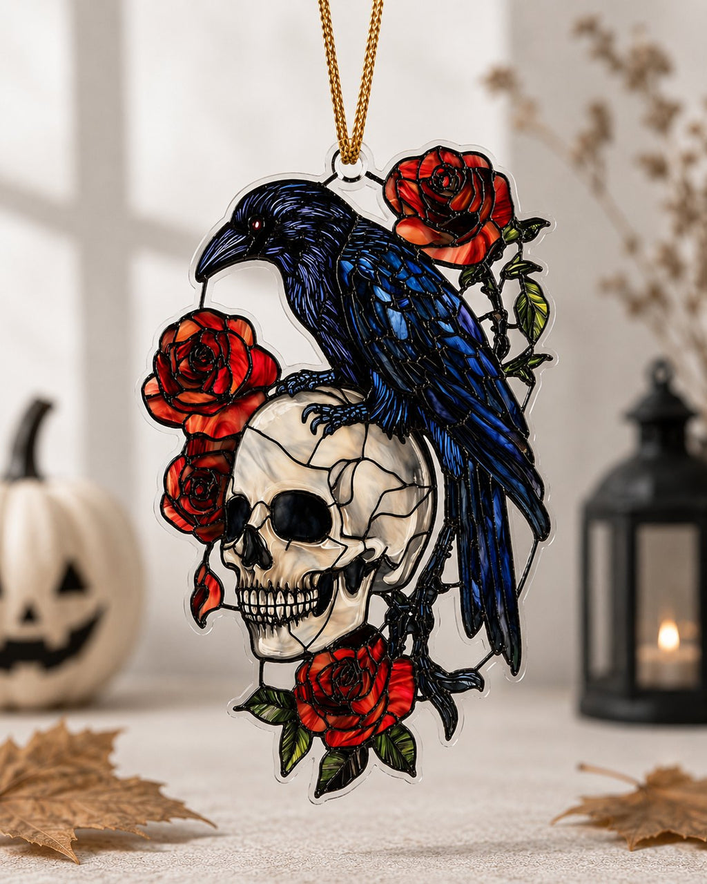 Embrace the Darkness Christmas Ornament