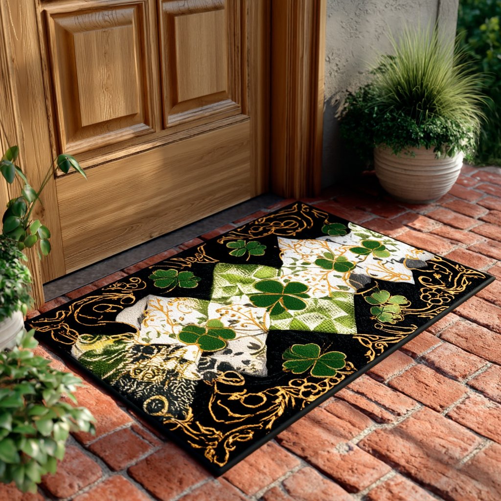 Emerald Essence Doormat - Nature Design | Printed Welcome Doormat