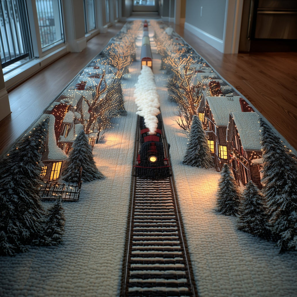 Endless Rail Path Runner Rug - Nature Design | Serene Runner Rug