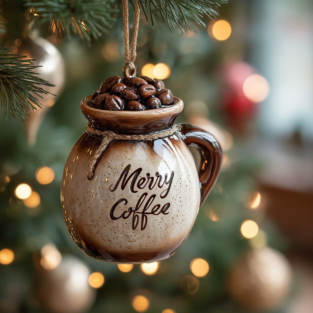 Espresso Shot Christmas Ornament