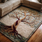 Eternal Branch area rug in a living room