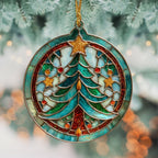 Evergreen Glow Christmas Ornament