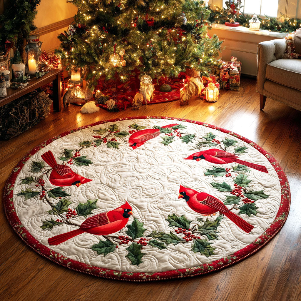 Evergreen Chorus Round Mat Rug