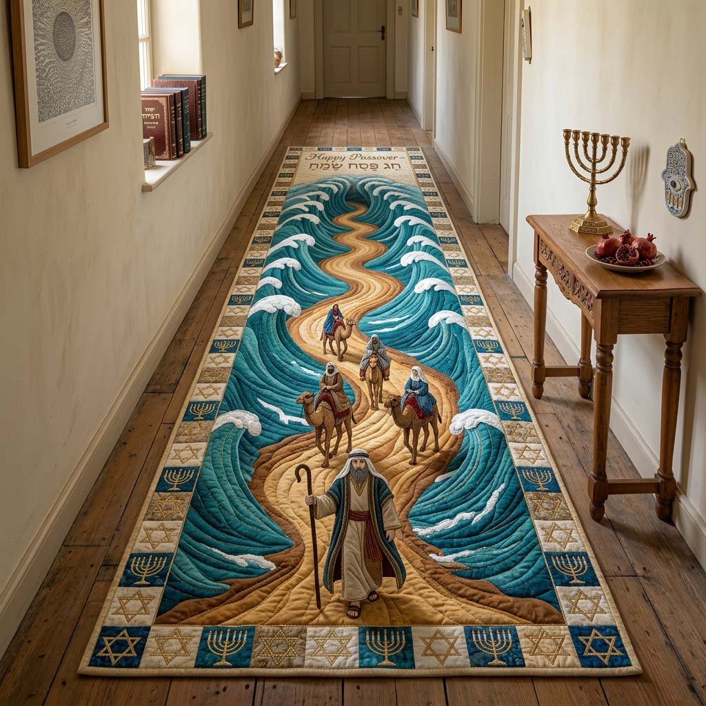 Exodus Path Runner Rug - Nature Design | Serene Runner Rug