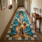 Exodus Path Runner Rug - Nature Design | Serene Runner Rug