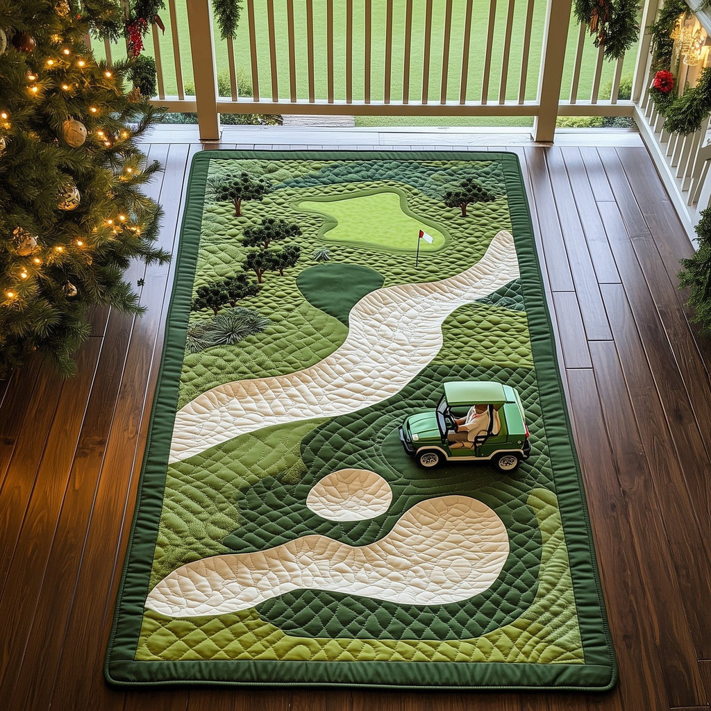 Fairway Dream Runner Rug - Nature Design | Serene Runner Rug