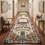 Faith Scripture Runner Rug - Nature Design | Serene Runner Rug