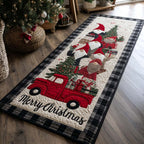Family Gathering Runner Carpet Runner Rug - Cute Pet Design | Animal Printed Runner Rug