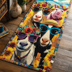 Farm Companions Runner Carpet Runner Rug - Cute Pet Design | Animal Printed Runner Rug