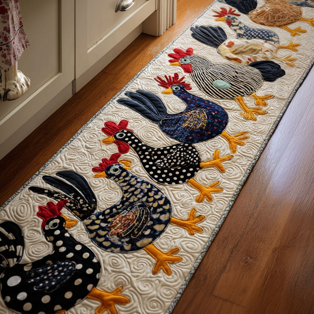 Feathered Giggles Runner Carpet Runner Rug - Cute Pet Design | Animal Printed Runner Rug
