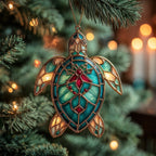 Festive Fin Christmas Ornament