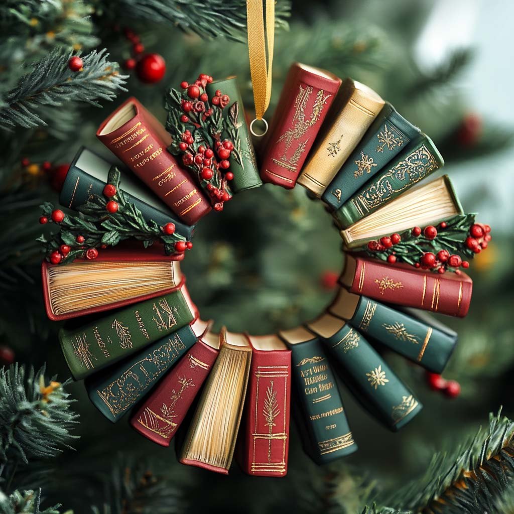 Starlit Santa Christmas Ornament