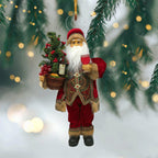 Festive Santa Delight Christmas Ornament