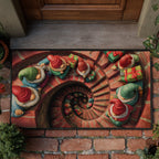 Festive Christmas Grotto Doormat - Faith Inspired Design | Printed Welcome Doormat