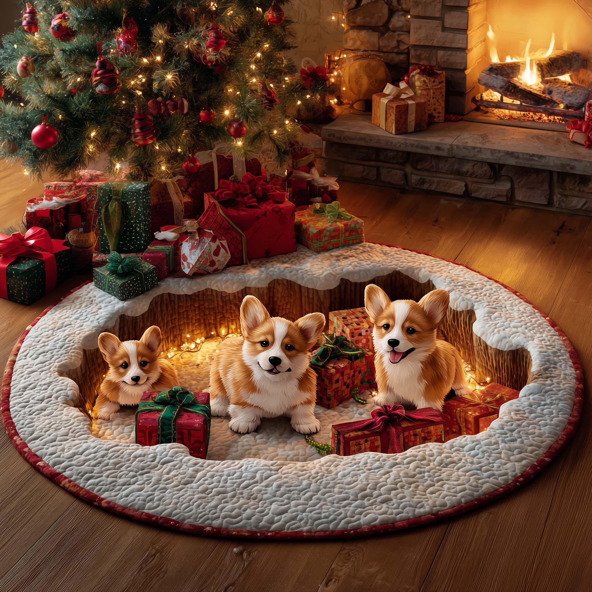 Festive Corgi