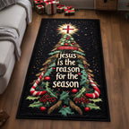 Festive Faith Runner Rug - Nature Design | Serene Runner Rug