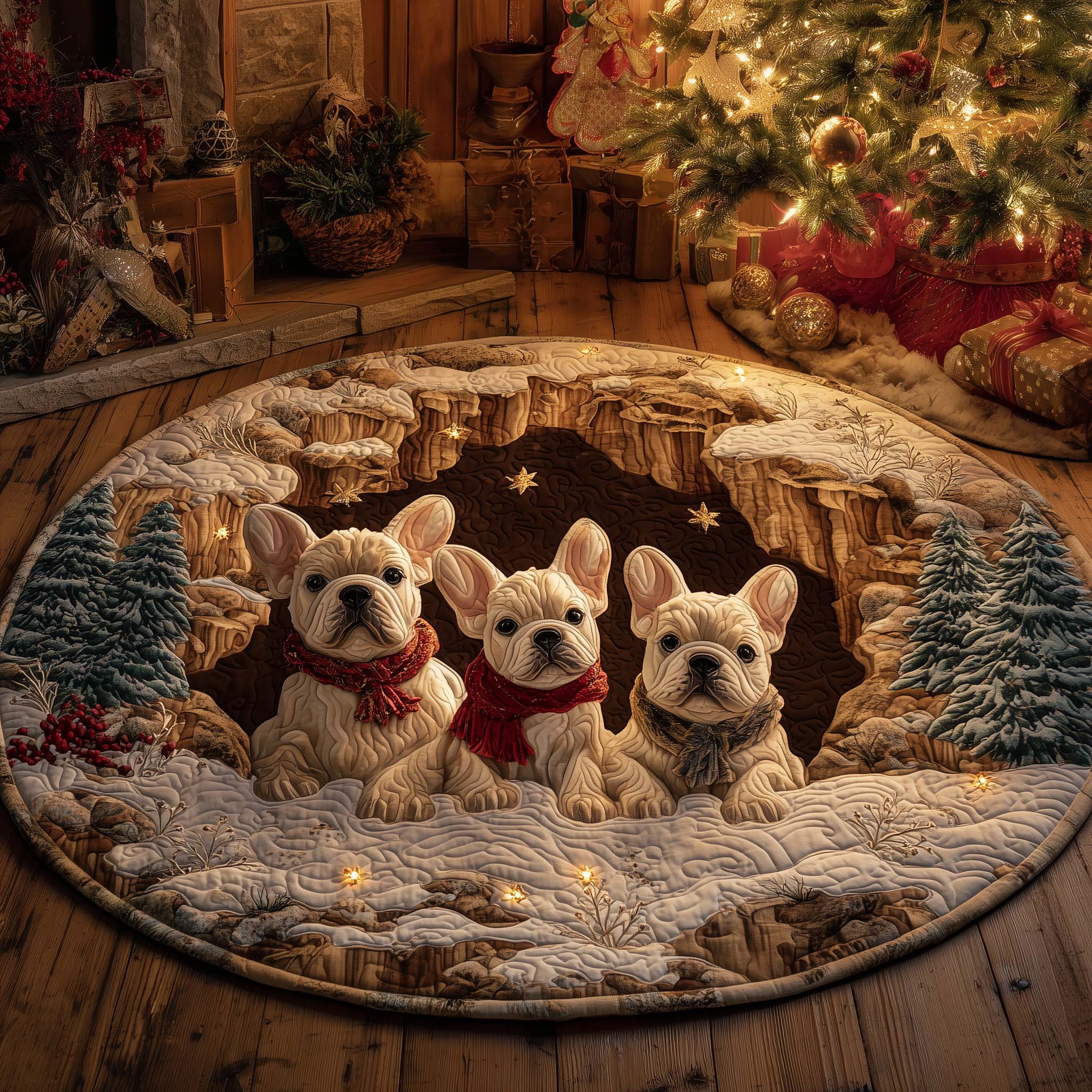 Festive Frenchie