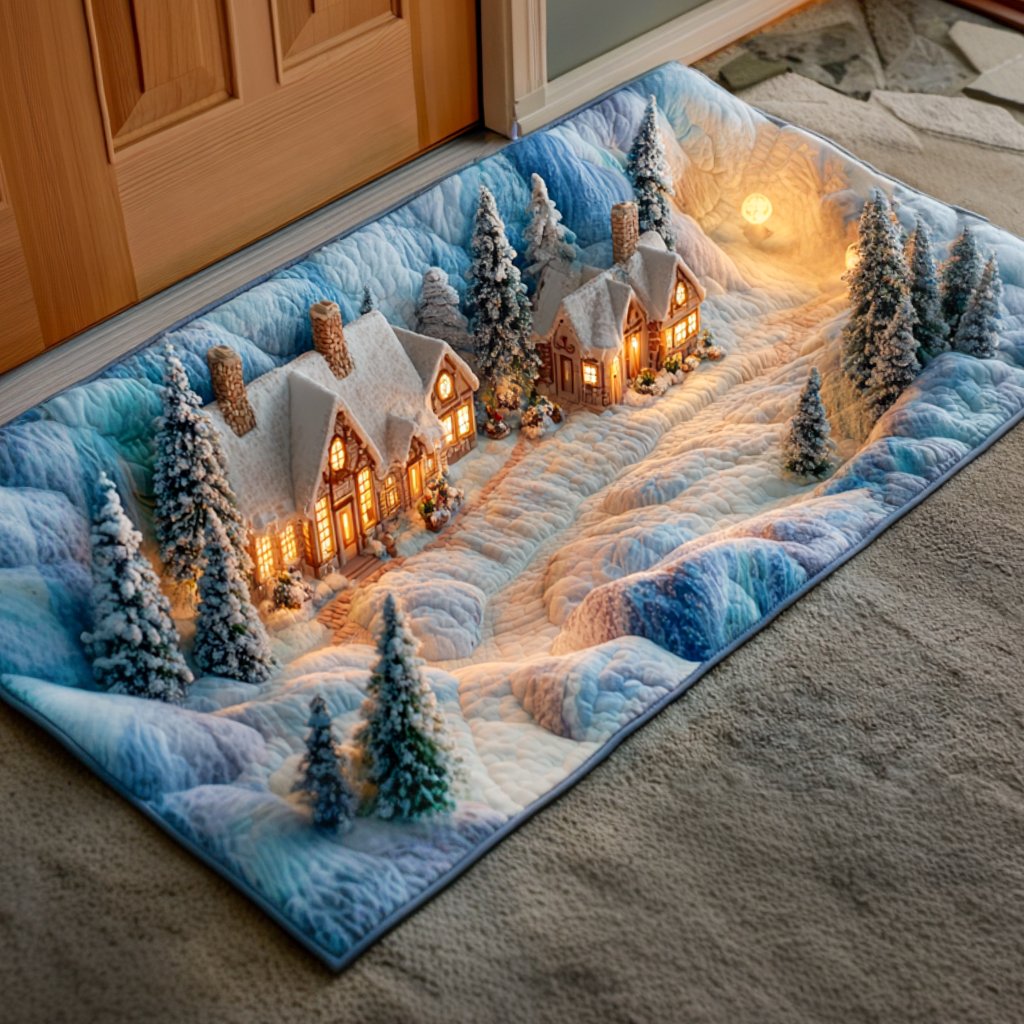 Festive Journey Doormat - Nature Design | Printed Welcome Doormat