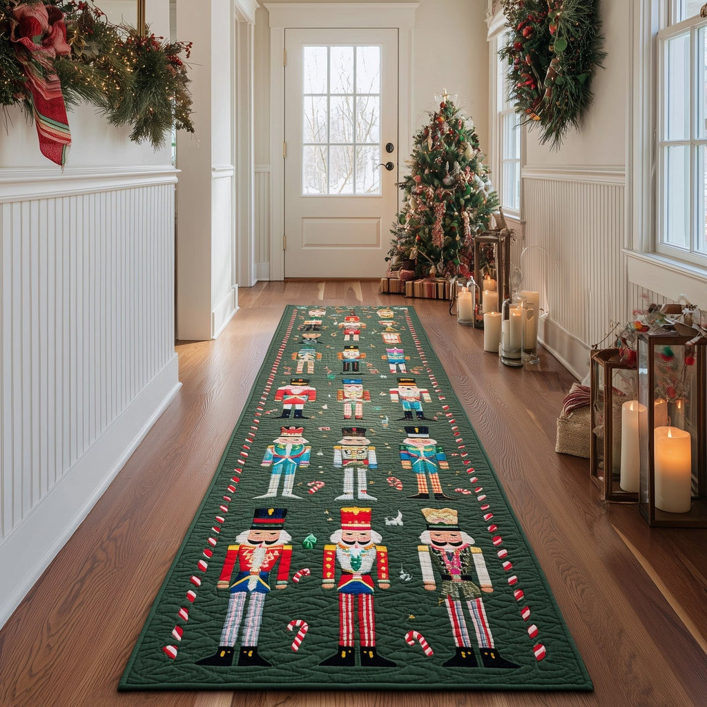 Festive Nutcracker Runner Rug - Nature Design | Serene Runner Rug