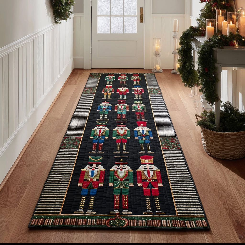 Festive Nutcracker Runner Rug - Nature Design | Serene Runner Rug