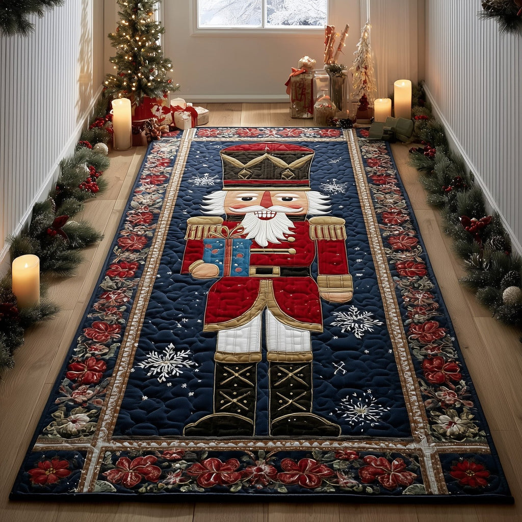 Festive Nutcracker Runner Rug - Nature Design | Serene Runner Rug