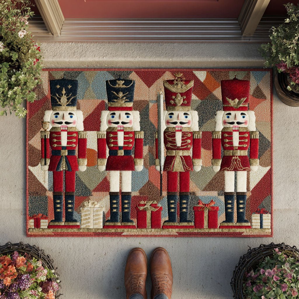 Festive Sentinels Doormat - Nature Design | Printed Welcome Doormat