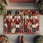 Festive Sentinels Doormat - Nature Design | Printed Welcome Doormat