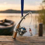 Fishing Rod Christmas Ornament